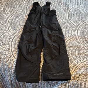 Columbia Black Insulated Snow Bib